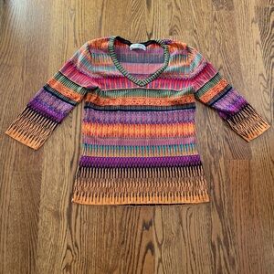 Aldomartins knit top size S - small flaws